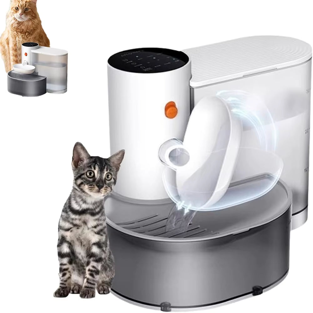 Dog and Cat Water Dispenser, Pet Water Dispenser, Dumping Cat Water Dispenser, Running Water Charging Automatic Water Feeder