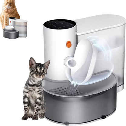 Dog and Cat Water Dispenser, Pet Water Dispenser, Dumping Cat Water Dispenser, Running Water Charging Automatic Water Feeder