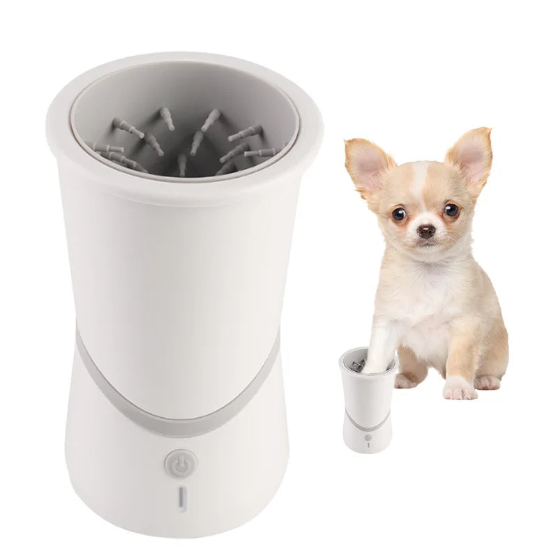 Electric Dog Paw Cleaner Cup Automatic Foot Washing Device Paw Washing Machine Usb Charging Dog Paw Cleaning Cup Dog Product