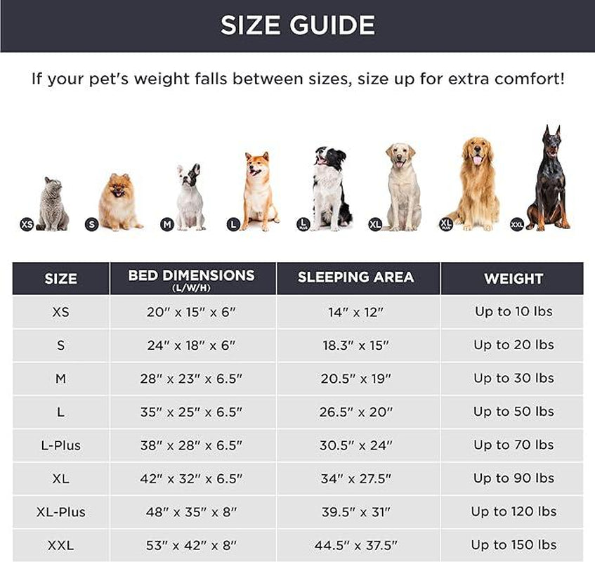 Anyask Dog and Cat Bed Waterproof Dog Sofa Beds, Medium Supportive Foam, Pet Couch Bed with Removable Washable Cover Waterproof Lining and Slip-Resistant Bottom